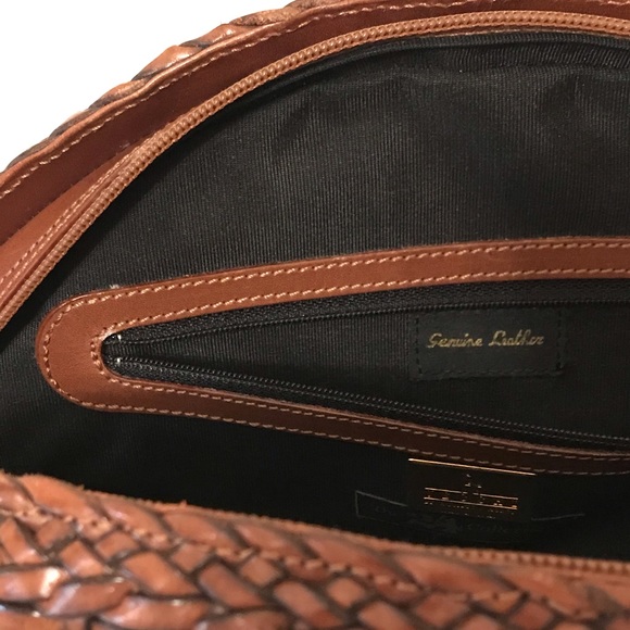 De Vecchi by Hamilton Hodge woven leather clutch - Picture 6 of 12